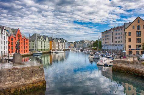 Sunny Apartment In Alesund City Eksteriør billede
